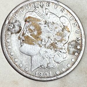 1901-O $1 Silver Dollar
